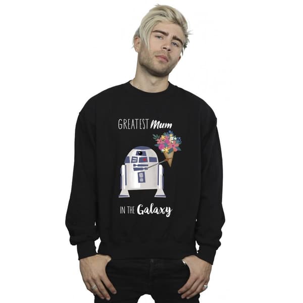 Star Wars Mens R2D2 Greatest Mum Sweatshirt