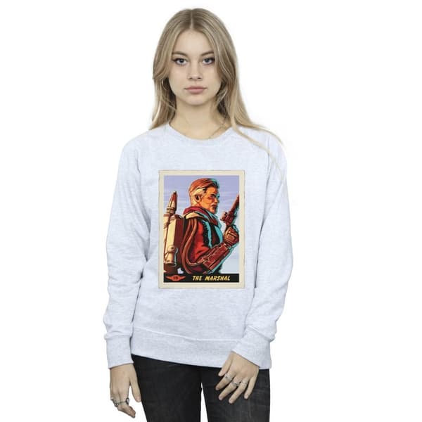 Star Wars Womens/Ladies The Mandalorian The Marshal Sweatshirt