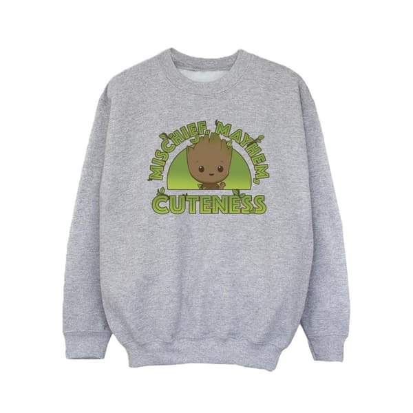 Marvel Girls I Am Groot Mischief Mayhem Sweatshirt