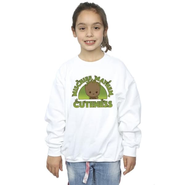 Marvel Girls I Am Groot Mischief Mayhem Sweatshirt