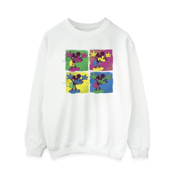 Disney Dam/kvinnor Musse Pigg Pop Art Sweatshirt