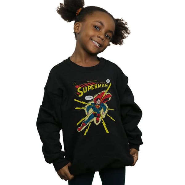 DC Comics Superman No. 32 Cover Sweatshirt för flickor