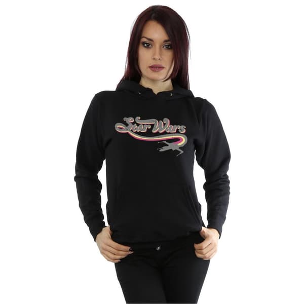 Star Wars Womens/Ladies 60´s Logo Hoodie