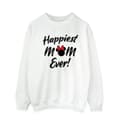 Miniatyrbilde 1 av 3: Disney Mens Minnie Mouse Happiest Mom Ever Sweatshirt
