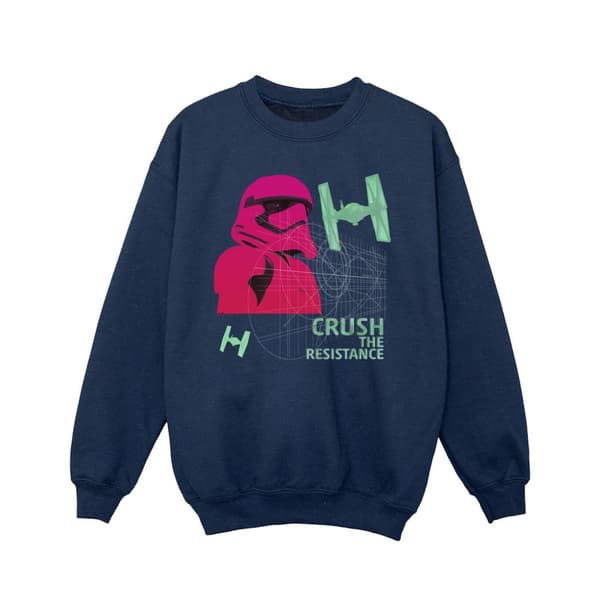 Star Wars Girls First Order Stormtrooper Neon Sweatshirt