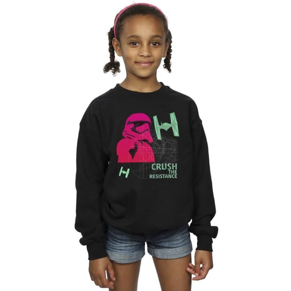 Star Wars Girls First Order Stormtrooper Neon Sweatshirt