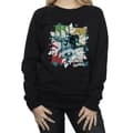 Pikkukuva 3 / 5: Marvel Womens/Ladies Christmas Black Widow Sweatshirt