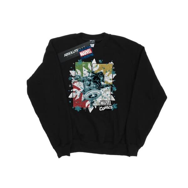 Marvel Womens/Ladies Christmas Black Widow Sweatshirt