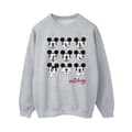 Miniatyrbild 1 av 3: Disney Dam/kvinnor Musse Pigg Many Faces Sweatshirt