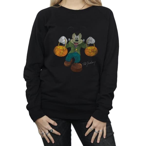 Disney Dam/Tjej Frankenstein Mickey Mouse Sweatshirt
