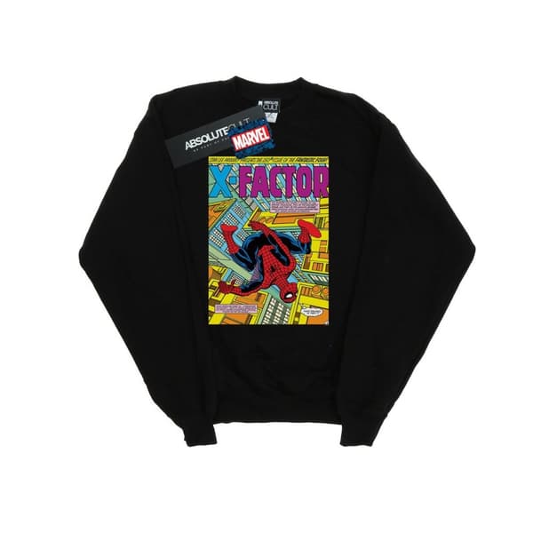 Marvel Mens Spider-Man X Factor Cover Sweatshirt
