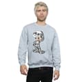 Miniatyrbild 2 av 3: Disney Mens Musse Pigg Skelett Sweatshirt
