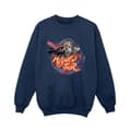 Miniatyrbillede 1 af 3: Marvel Boys Thor Love And Thunder Mighty Thor Swirl Sweatshirt