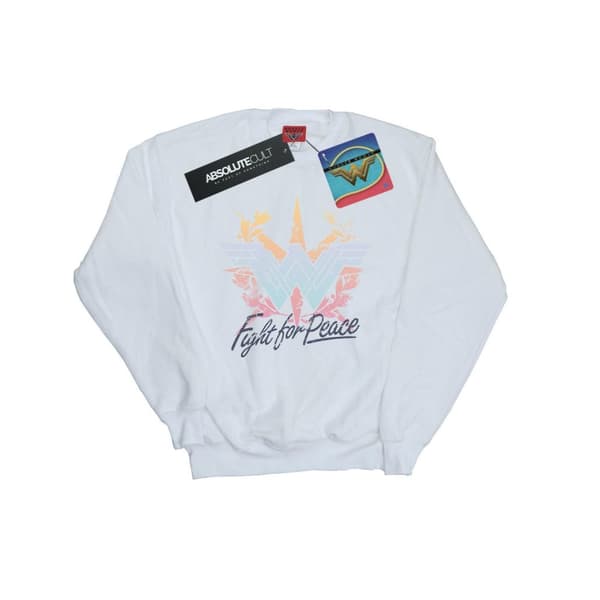 DC Comics Girls Wonder Woman Fight For Peace Sweatshirt