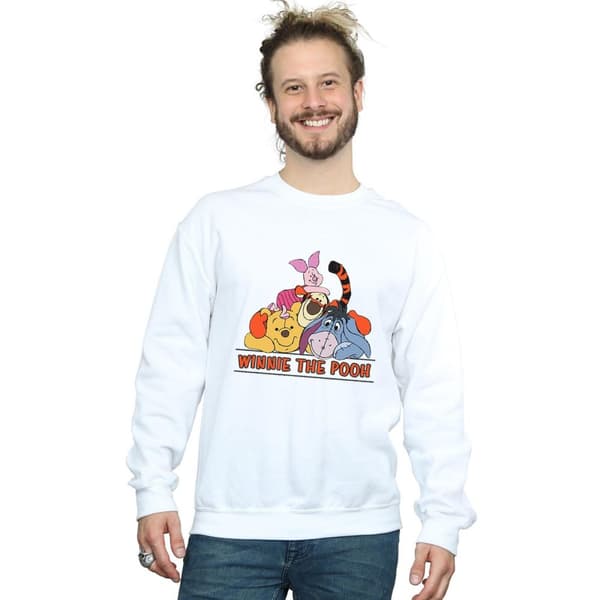 Disney Herr Winnie The Pooh Group Sweatshirt