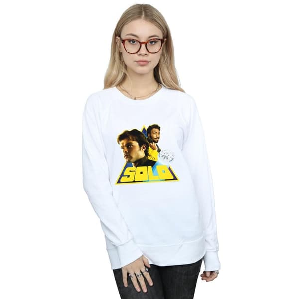 Star Wars Womens/Ladies Solo Retro Triangle Sweatshirt