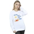Miniatyrbild 3 av 4: Disney Dam/kvinnor Winnie The Pooh Bears Just Wanna Have Sun Sweatshirt
