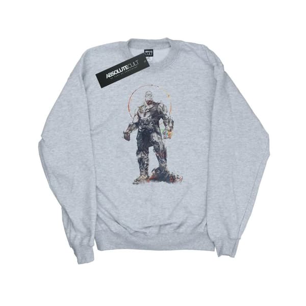Marvel Mens Avengers Infinity War Thanos Sketch Sweatshirt