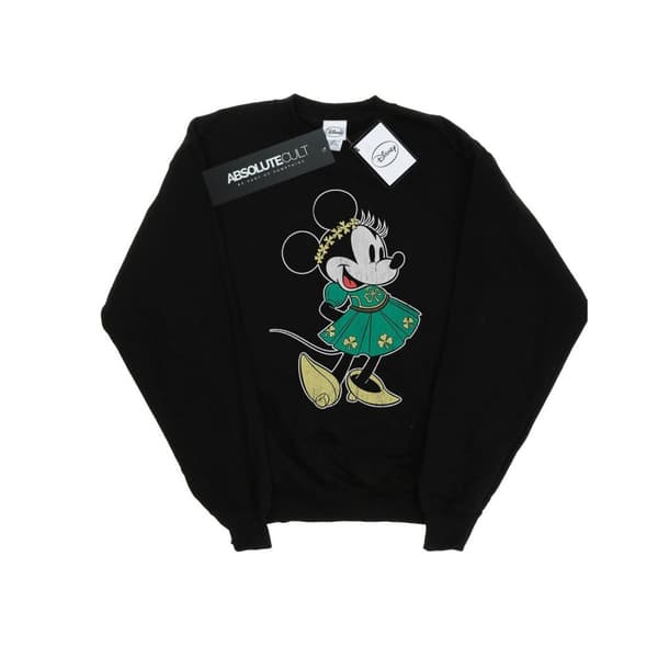 Disney Girls Minnie Mouse St Patrick´s Day Costume Sweatshirt