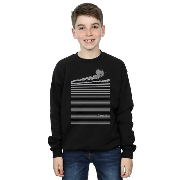 The Wizard Of Oz Pojkar Wicked Witch Flying Sweatshirt