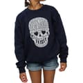 Miniatyrbild 3 av 5: Disney Tinker Bell Skull Sweatshirt för flickor