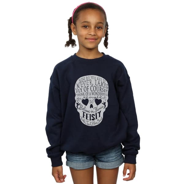 Disney Tinker Bell Skull Sweatshirt för flickor