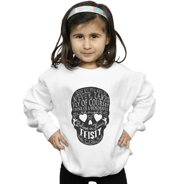 Disney Tinker Bell Skull Sweatshirt för flickor
