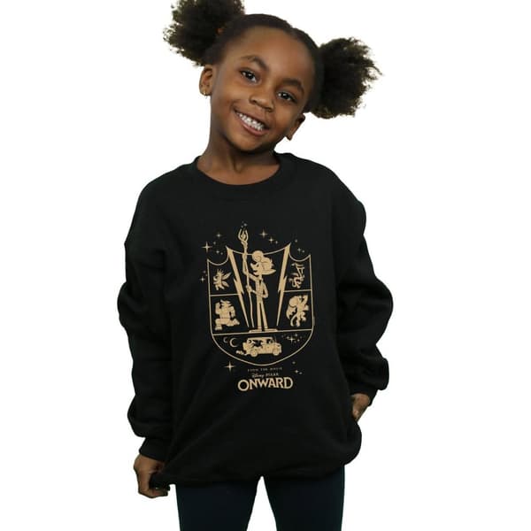 Disney Girls Onward Quest Crest Sweatshirt