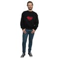 Miniatyrbilde 4 av 5: DC Comics Mens Justice League Movie Superman Logo Sweatshirt