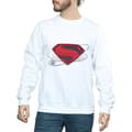 Miniatyrbilde 3 av 5: DC Comics Mens Justice League Movie Superman Logo Sweatshirt