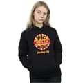Miniatyrbilde 2 av 5: DC Comics Womens/Ladies Arrow Big Belly Burger Logo Hoodie