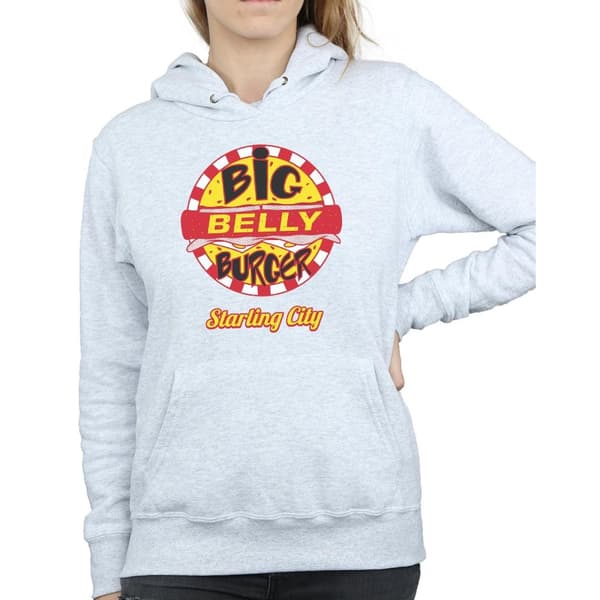 DC Comics Womens/Ladies Arrow Big Belly Burger Logo Hoodie