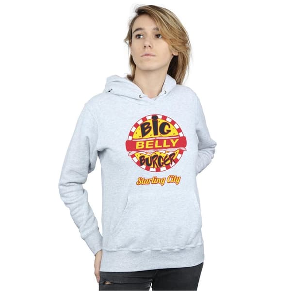 DC Comics Womens/Ladies Arrow Big Belly Burger Logo Hoodie