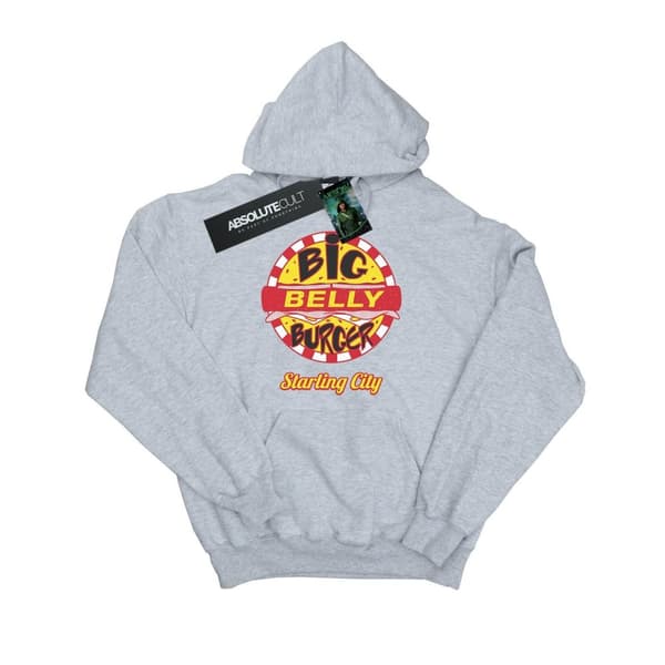 DC Comics Kvinnor/Ladies Arrow Big Belly Burger Logo Hoodie