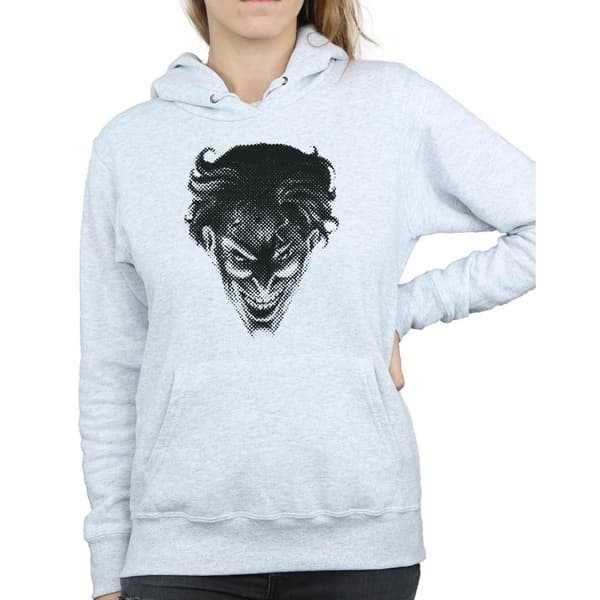 DC Comics Kvinnor/Ladies The Joker Spot Face Hoodie