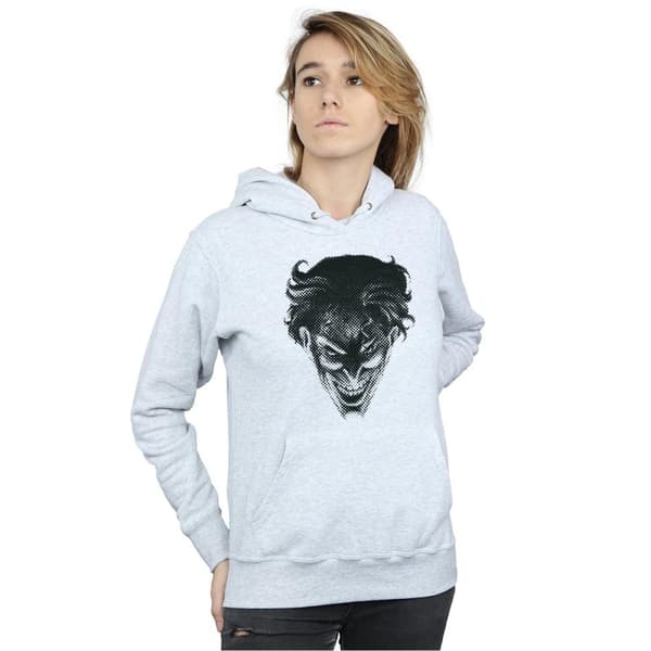 DC Comics Kvinnor/Ladies The Joker Spot Face Hoodie