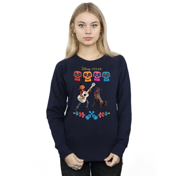 Disney Womens/Ladies Coco Miguel Logo Sweatshirt