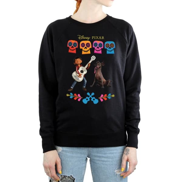 Disney Womens/Ladies Coco Miguel Logo Sweatshirt