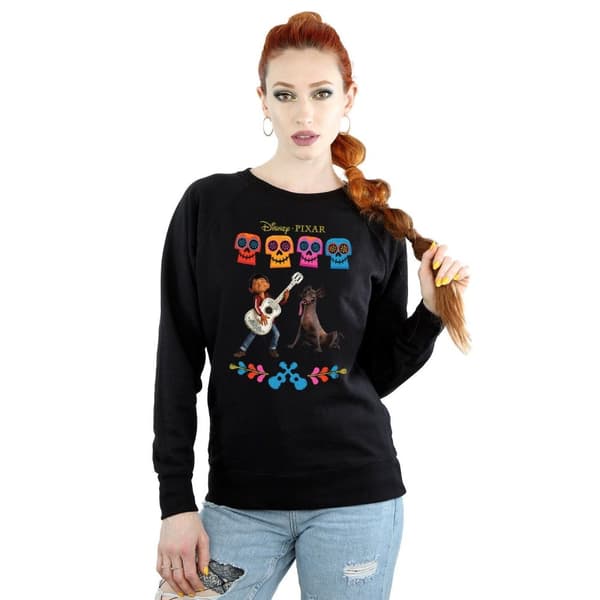 Disney Womens/Ladies Coco Miguel Logo Sweatshirt