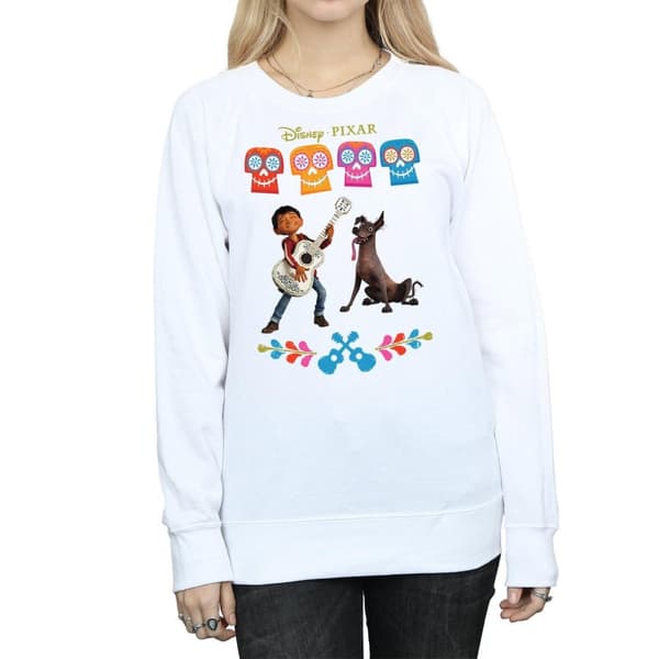 Disney Dam/Tjej Coco Miguel Logo Sweatshirt