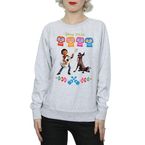 Disney Womens/Ladies Coco Miguel Logo Sweatshirt