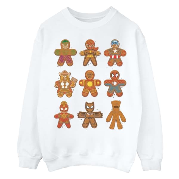Marvel Pojkar Avengers Christmas Gingerbread Sweatshirt