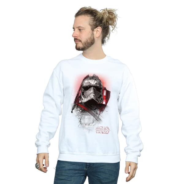Star Wars The Last Jedi - Kapten Phasma - Borstad tröja, herr