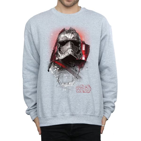 Star Wars The Last Jedi - Kapten Phasma - Borstad tröja, herr