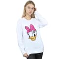 Miniatyrbild 2 av 5: Disney Sweatshirt med målat huvud - Daisy Duck - dam/dam