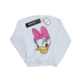 Miniatyrbild 1 av 5: Disney Sweatshirt med målat huvud - Daisy Duck - dam/dam