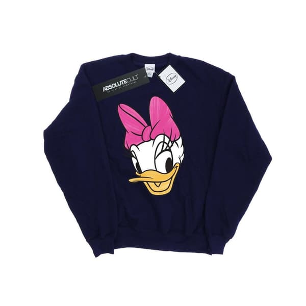 Disney Sweatshirt med målat huvud - Daisy Duck - dam/dam