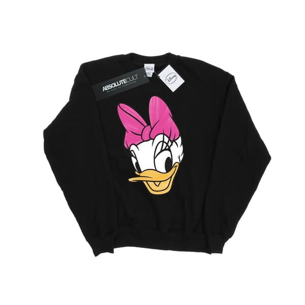 Disney Sweatshirt med målat huvud - Daisy Duck - dam/dam