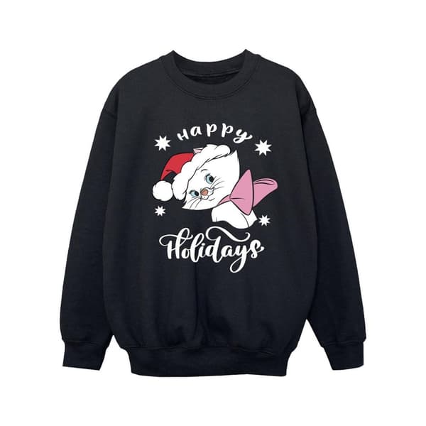Disney Sweatshirt för flickor Aristocats Happy Holidays