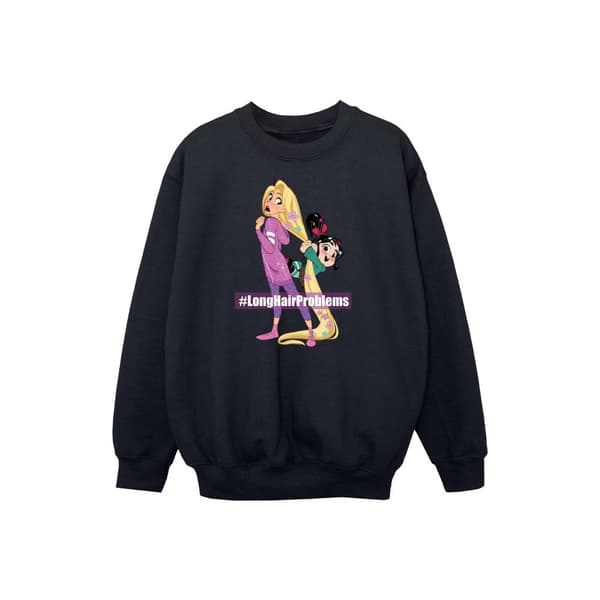 Disney Girls Wreck It Ralph Rapunzel And Vanellope Sweatshirt